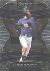 2020 Panini Select Base Set Charlie Blackmon #71 card