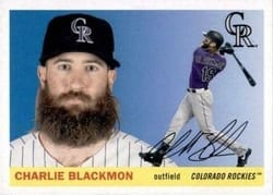 2020 Topps Archives Base Set Charlie Blackmon #3 card