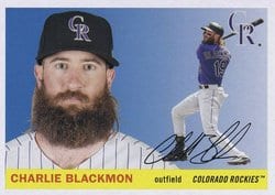 2020 Topps Archives Base Set Charlie Blackmon #3 card