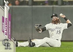 2020 Topps Base Set Charlie Blackmon #397b card