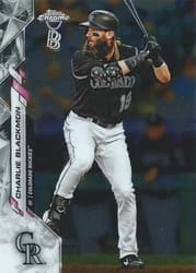 2020 Topps Chrome Ben Baller Edition Base Set Charlie Blackmon #73 card
