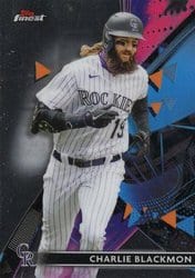 2021 Finest Base Set Charlie Blackmon #33 card