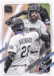 2021 Topps Base Set Charlie Blackmon #68 card