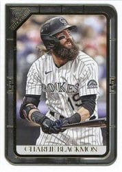 2021 Topps Gallery Base Set Charlie Blackmon #60 card