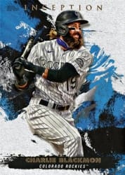 2021 Topps Inception Base Set Charlie Blackmon #72 card