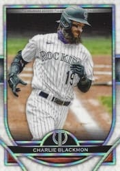 2021 Topps Tribute Base Set Charlie Blackmon #8 card