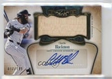 2026 Topps Tier One Autographed Tier One Jumbo Relics Charlie Blackmon #AT1JR-CBL card