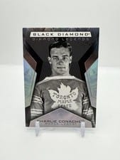 2025-26 Upper Deck Black Diamond Diamond Legends Charlie Conacher #BDL-CC card