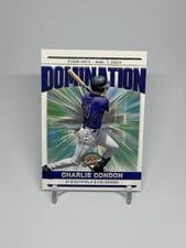 2024 Panini Prospect Edition Domination Charlie Condon #21 card
