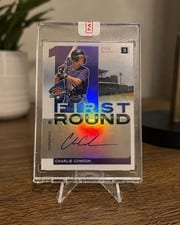 2024 Panini Prospect Edition First Round Signatures Charlie Condon #FRS-CC card