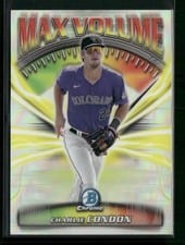 2025 Bowman Chrome Max Volume Charlie Condon #MV-15 card