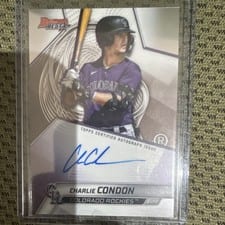 2025 Bowman Prospects Autographs Charlie Condon #BPA-CC card