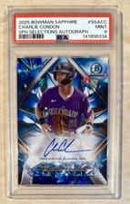 2025 Bowman Sapphire Edition Selections Autographs Charlie Condon #SSA-CC card