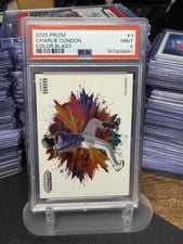 2025 Panini Prizm Color Blast Charlie Condon #3 card