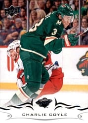 2018-19 Upper Deck Base Set Charlie Coyle #346 card