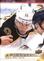 2022-23 Upper Deck UD Canvas Charlie Coyle #C7 card