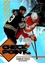 2024-25 Upper Deck Checkpoint Charlie Coyle #CP-18 card