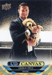 2024-25 Upper Deck UD Canvas Charlie Coyle #C-52 card