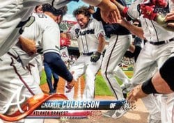 2018 Topps Update Base Set Charlie Culberson #US293 card