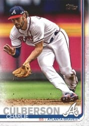 2019 Topps Base Set Charlie Culberson #369 card