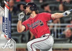 2020 Topps Base Set Charlie Culberson #77 card
