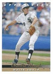 1993 Upper Deck Base Set Charlie Hough #207 card