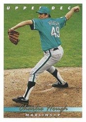 1993 Upper Deck Base Set Charlie Hough #518 card