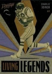 2021 Panini Prestige Living Legends Charlie Joiner #LL-25 card