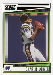 2022 Score Base Set Charlie Joiner #142 card