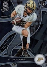 2023 Panini Chronicles Draft Picks Spectra Charlie Jones #12 card