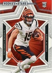 2023 Panini Rookies & Stars Base Set Charlie Jones #119 card