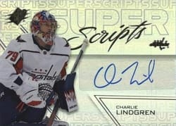 2024-25 SPx SuperScripts Charlie Lindgren #SS-CL card