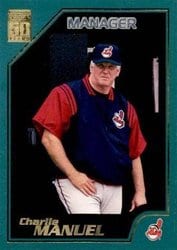 2001 Topps Base Set Charlie Manuel #329 card