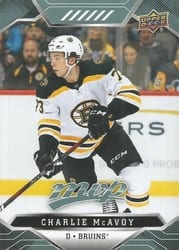 2019-20 Upper Deck MVP Base Set Charlie McAvoy #18 card