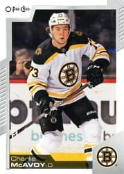 2020-21 O-Pee-Chee Base Set Charlie McAvoy #340 card