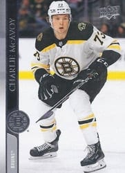 2020-21 Upper Deck Base Set Charlie McAvoy #16 card