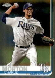 2019 Topps Chrome Update Base Set Charlie Morton #7 card