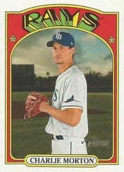 2021 Topps Heritage Base Set Charlie Morton #361 card