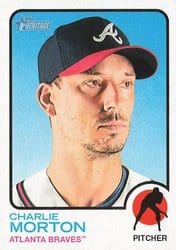 2022 Topps Heritage Base Set Charlie Morton #101 card