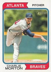 2023 Topps Heritage Base Set Charlie Morton #59 card