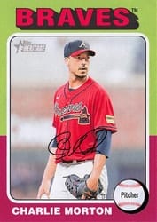 2024 Topps Heritage Base Set Charlie Morton #244 card