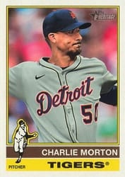 2025 Topps Heritage Base Set Charlie Morton #508 card