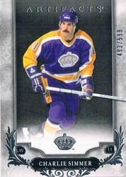 2018-19 Upper Deck Artifacts Base Set Charlie Simmer #143 card