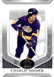 2020-21 SP Signature Edition Legends Base Set Charlie Simmer #58 card