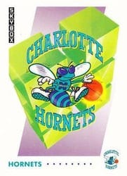 1991-92 SkyBox Base Set Charlotte Hornets #353 card