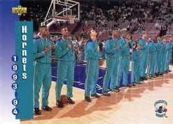 1993-94 Upper Deck Base Set Charlotte Hornets #212 card