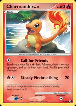2009 Arceus Charmander #59 card