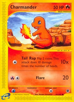 2002 Expedition Base Set Charmander #97 card