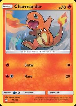 2019 Hidden Fates Charmander #7 card