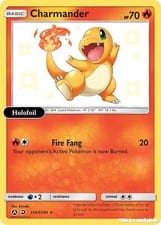 2019 Hidden Fates Shiny Vault Charmander #SV6 card